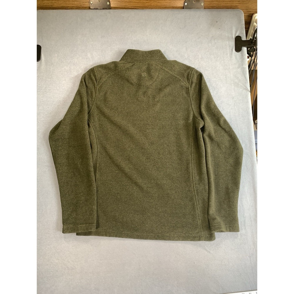 Sherpa Brand Adventure Gear Full Zip Green Fleece Jacket Size Medium Nepal - Picture 5 of 5